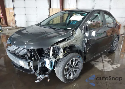 2018 Chevrolet Sonic Lt Auto из США, поврежденный, VIN 1G1JD5SH1J4128873